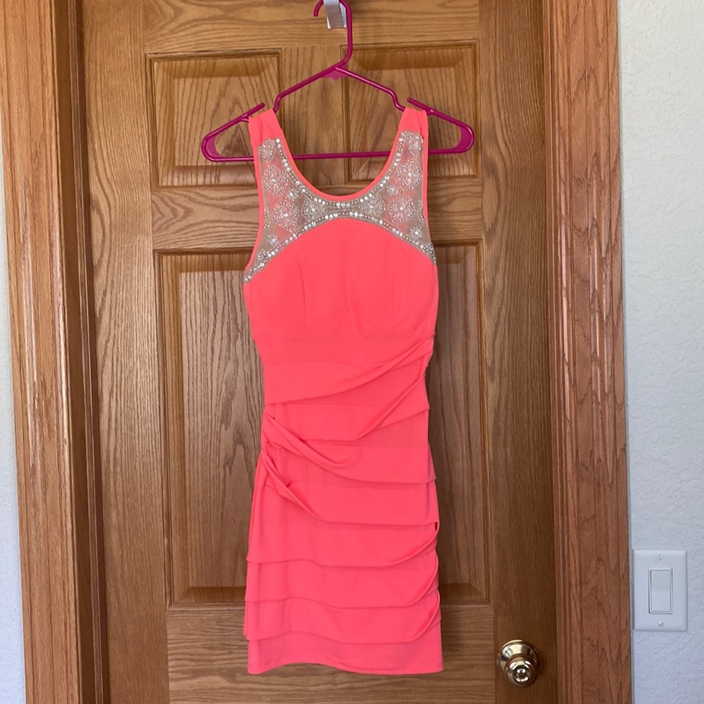 Size S pink dress from Deb!